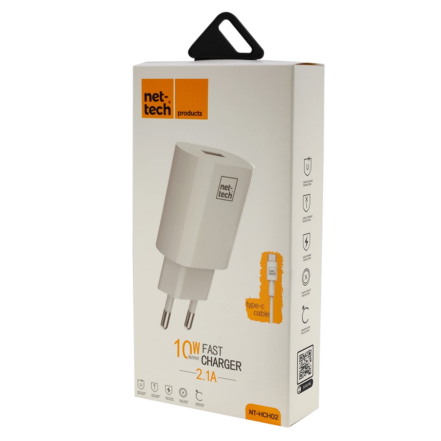 PUNJAČ 10W MICRO USB NETTECH NT-HCH01